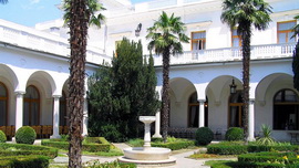 Итальянский дворик в Ливайдийском дворце