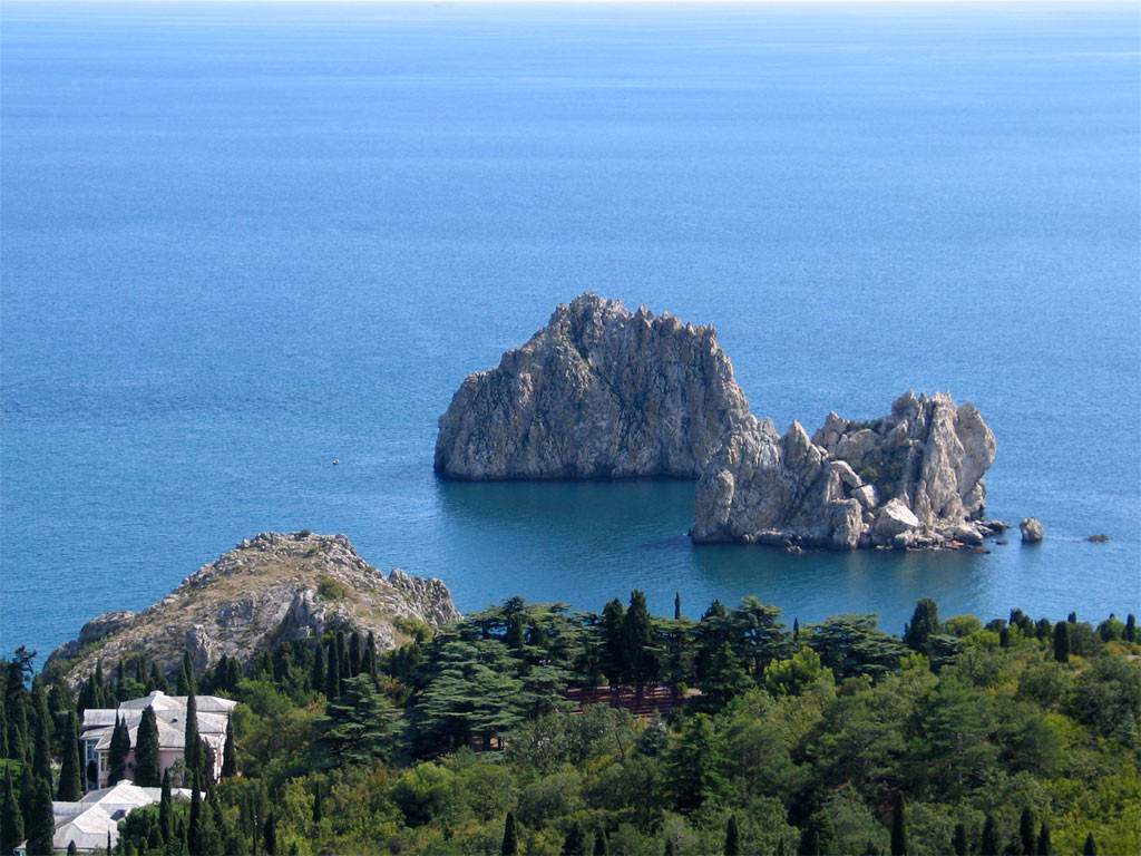 Острова Скалы-корабли